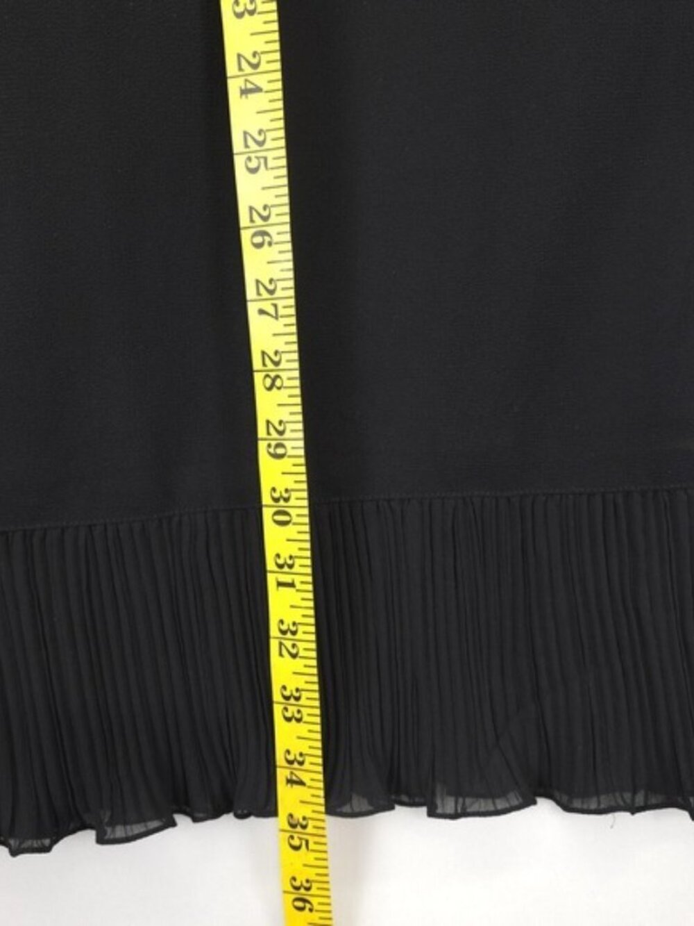 Black Skirt Suit Women 18 Embroidered Pleated Ruffle Church Feminine - Picture 2 of 7